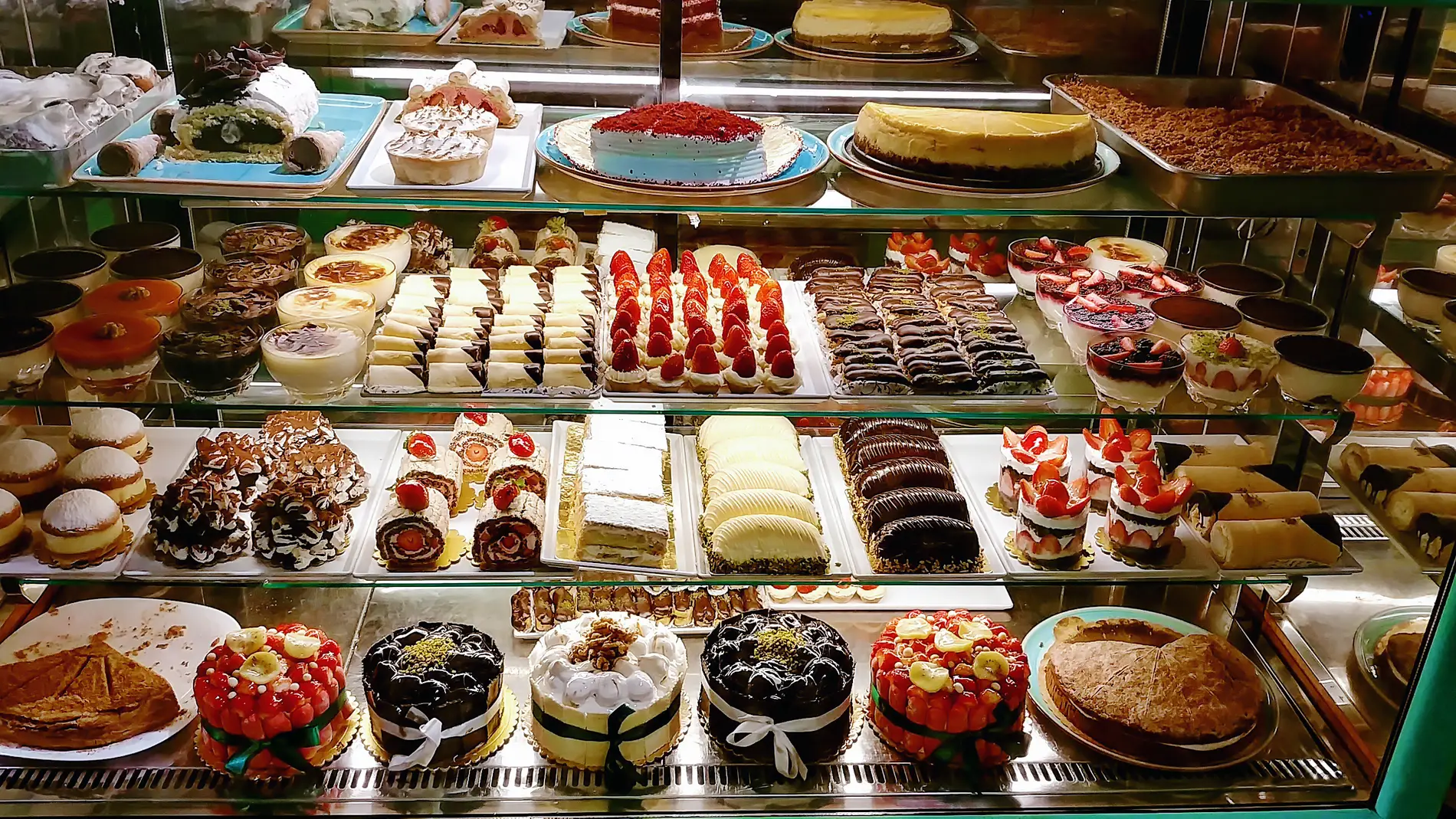 Imagen de archivo de una pastelería