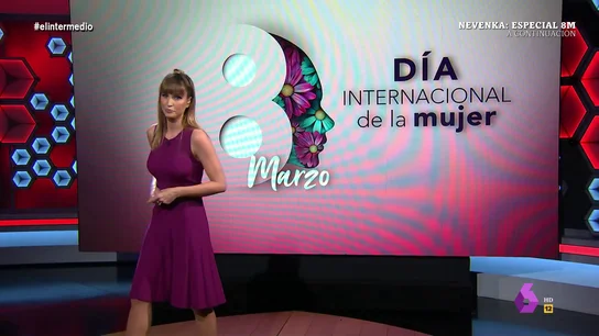 El contundente alegato de Sandra Sabatés en el 8M: "Más feminismo, más derechos, más libertad y más paz" El contundente alegato de Sandra Sabatés en el 8M: "Más feminismo, más derechos, más libertad y más paz"