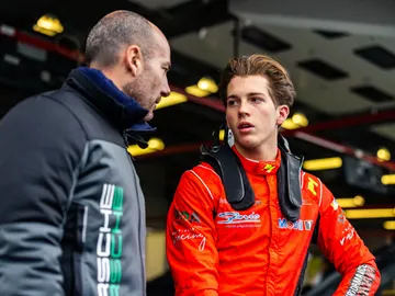 Roberto Gómez y Aaron Love en Magny Cours Roberto Gómez y Aaron Love en Magny Cours