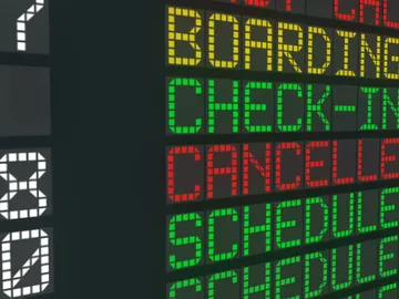 Imagen archivo vuelo cancelado Imagen archivo vuelo cancelado