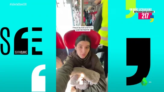 La huida de una joven ucraniana hacia Varsovia contada a través de TikTok La huida de una joven ucraniana hacia Varsovia contada a través de TikTok