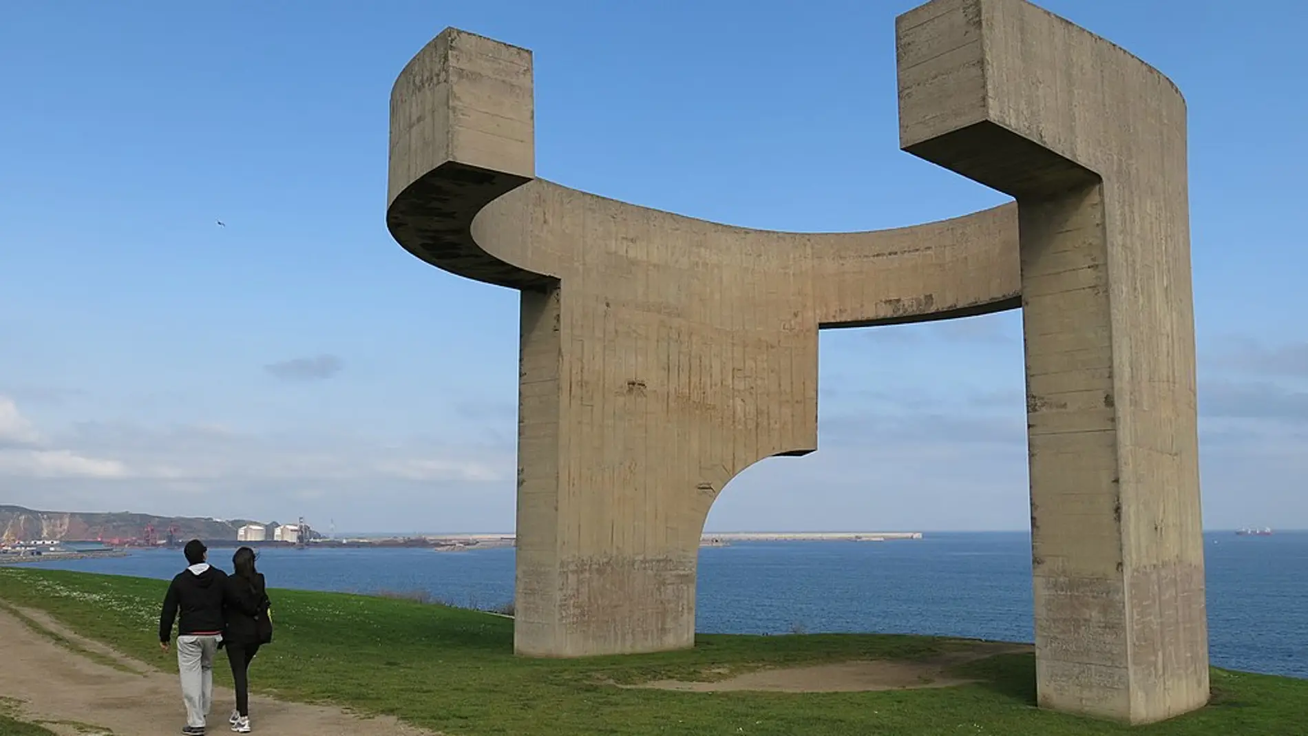 Elogio del Horizonte: la sorprendente historia tras el conocido monumento de Gijón