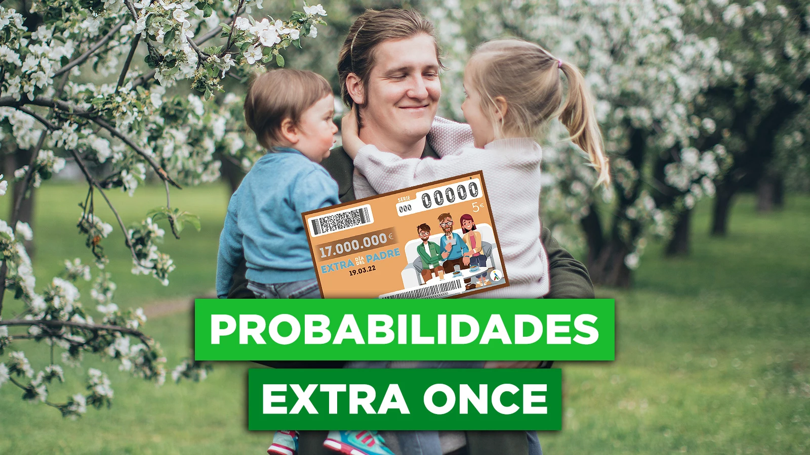 ONCE Día del Padre: estas son las probabilidades de ganar el primer premio