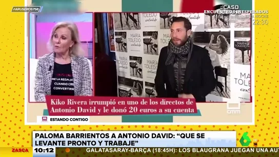 Paloma Barrientos a Antonio David Paloma Barrientos a Antonio David