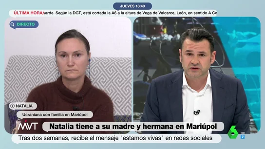 Los ucranianos que sufren la guerra al otro lado de las fronteras: "Mi familia está en Mariúpol. Estoy desesperada" Los ucranianos que sufren la guerra al otro lado de las fronteras: "Mi familia está en Mariúpol. Estoy desesperada"