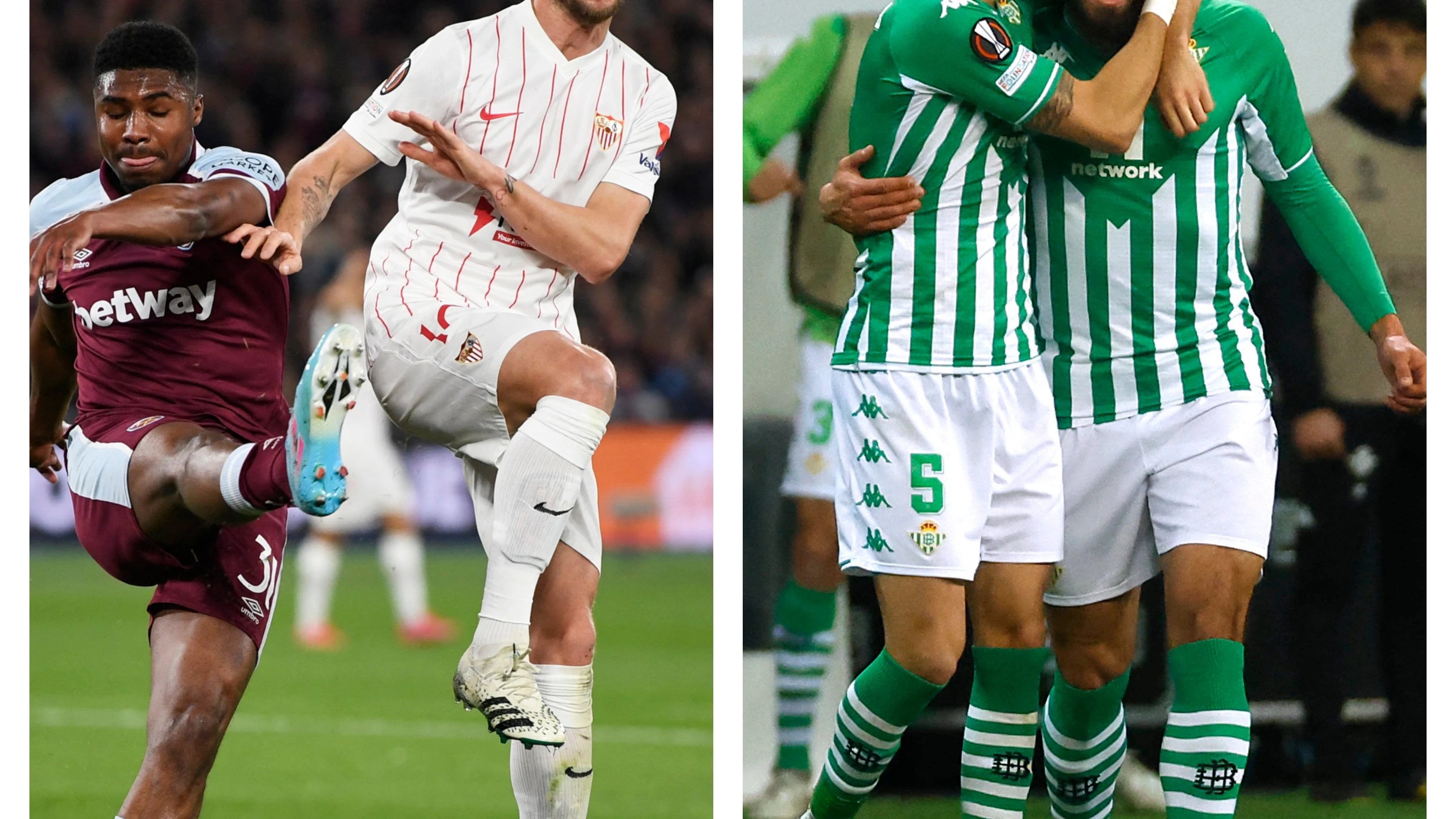 Sevilla y Betis en la Europa League