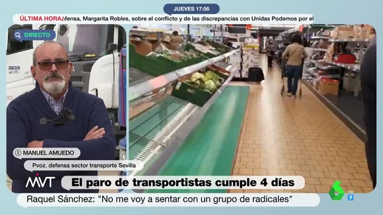 Un convocante del paro de transportes niega conexiones con la extrema derecha Un convocante del paro de transportes niega conexiones con la extrema derecha