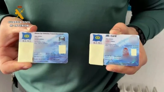 Imagen de la identificación que mostró el joven Imagen de la identificación que mostró el joven