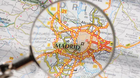 Mapa barrios Madrid