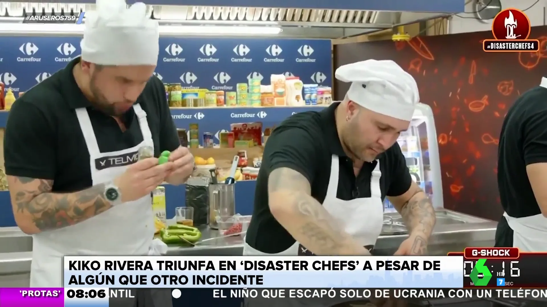 Kiko Rivera Disaster chefs