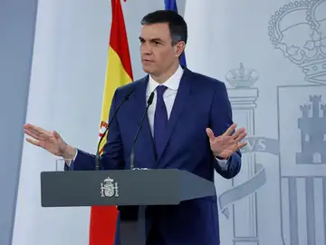 Pedro Sánchez, el presidente del Gobierno de España.