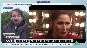 "Rosa López sufrió los envites de la industria, cambiamos lo que nos enamoró de ella según la exigencia del mercado": la reflexión de Jordi Évole