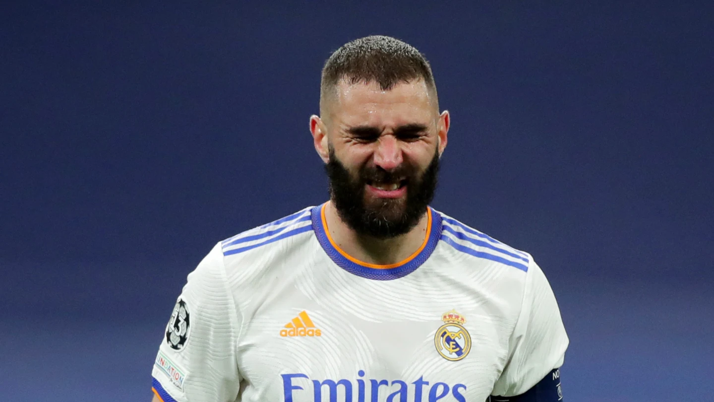 Karim Benzema, en un partido con el Real Madrid Karim Benzema, en un partido con el Real Madrid