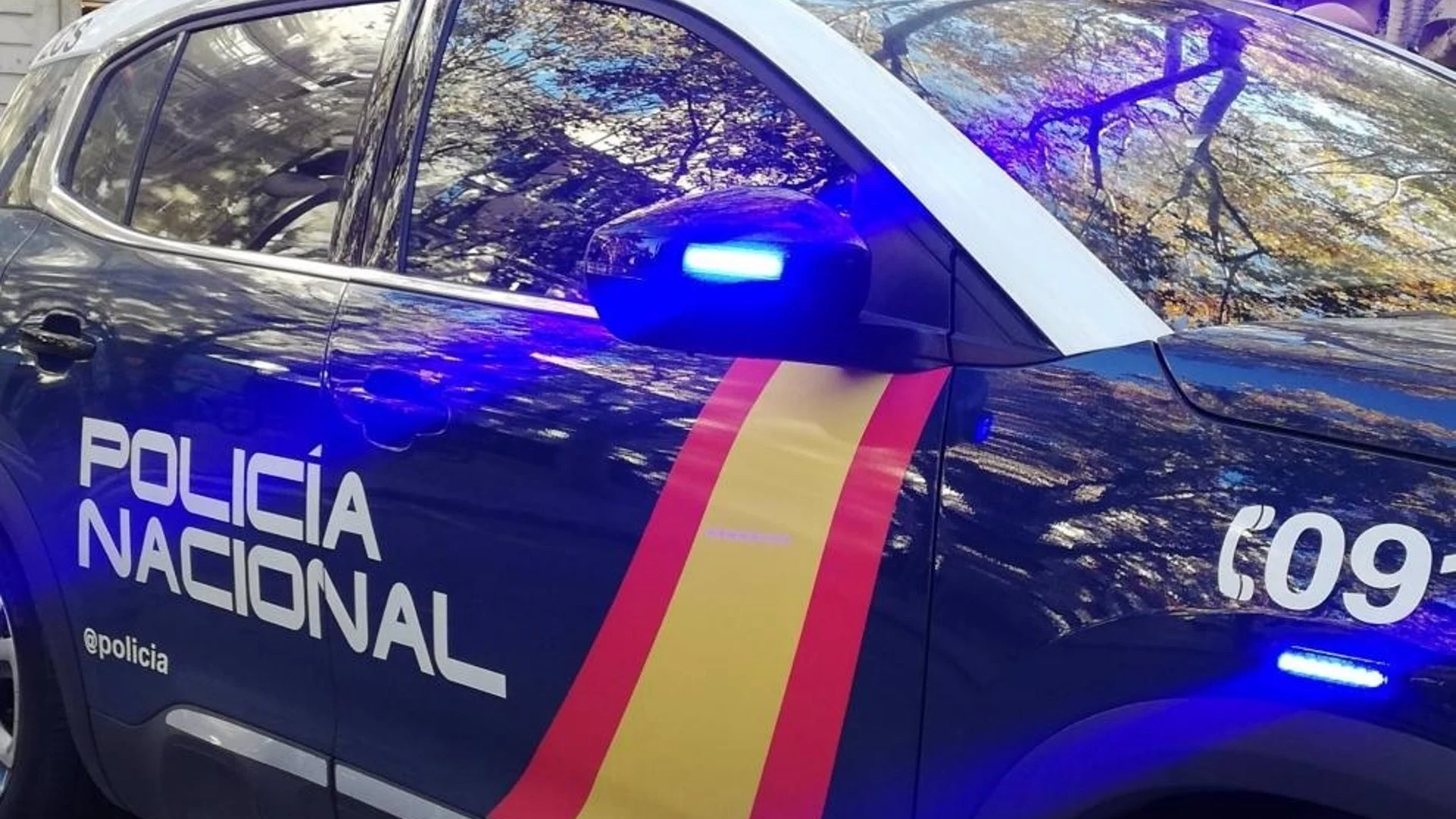 Vehículo de la Policía Nacional