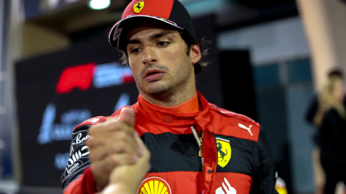 Carlos Sainz, con Ferrari