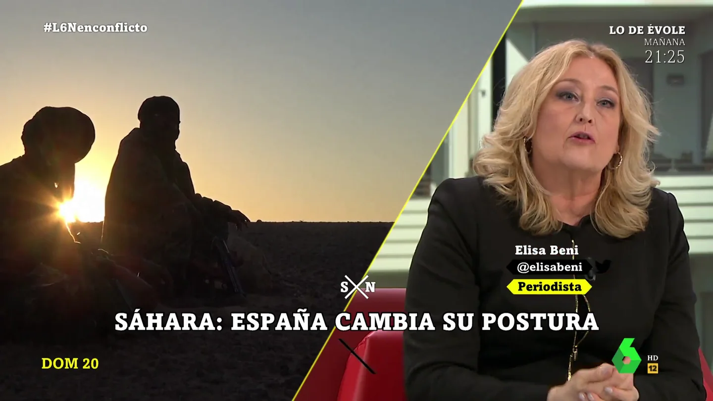 El resumen de Elisa Beni que explica la decisión del Gobierno sobre el Sahara y Marruecos El resumen de Elisa Beni que explica la decisión del Gobierno sobre el Sahara y Marruecos