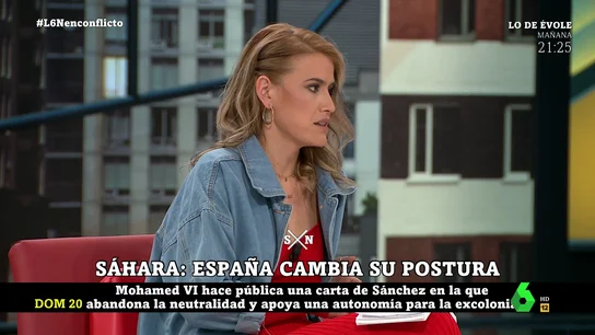Afra Blanco, sobre el cambio de posición del Gobierno: "Al pueblo saharaui se le han negado los derechos durante años" Afra Blanco, sobre el cambio de posición del Gobierno: "Al pueblo saharaui se le han negado los derechos durante años"