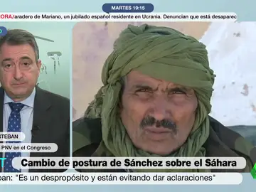 Aitor Esteban tacha el giro del Gobierno sobre el Sáhara de &quot;despropósito&quot;: &quot;Memoria democrática es también un deber moral hacia los saharauis&quot; 