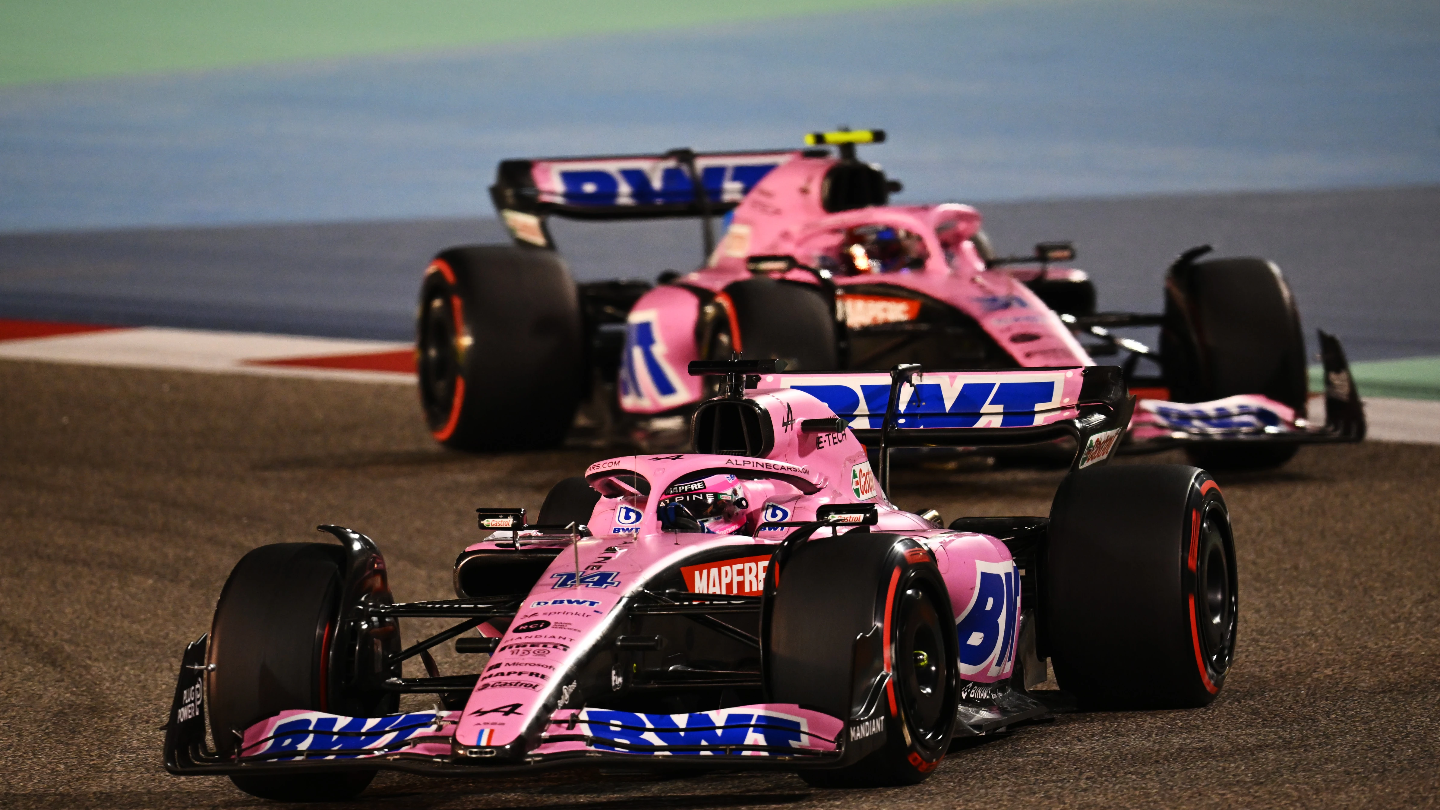 Fernando Alonso y Esteban Ocon