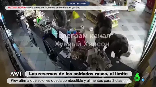 Las reservas del ejército ruso, al límite: Ucrania asegura que solo les queda combustible y comida para tres días Las reservas del ejército ruso, al límite: Ucrania asegura que solo les queda combustible y comida para tres días