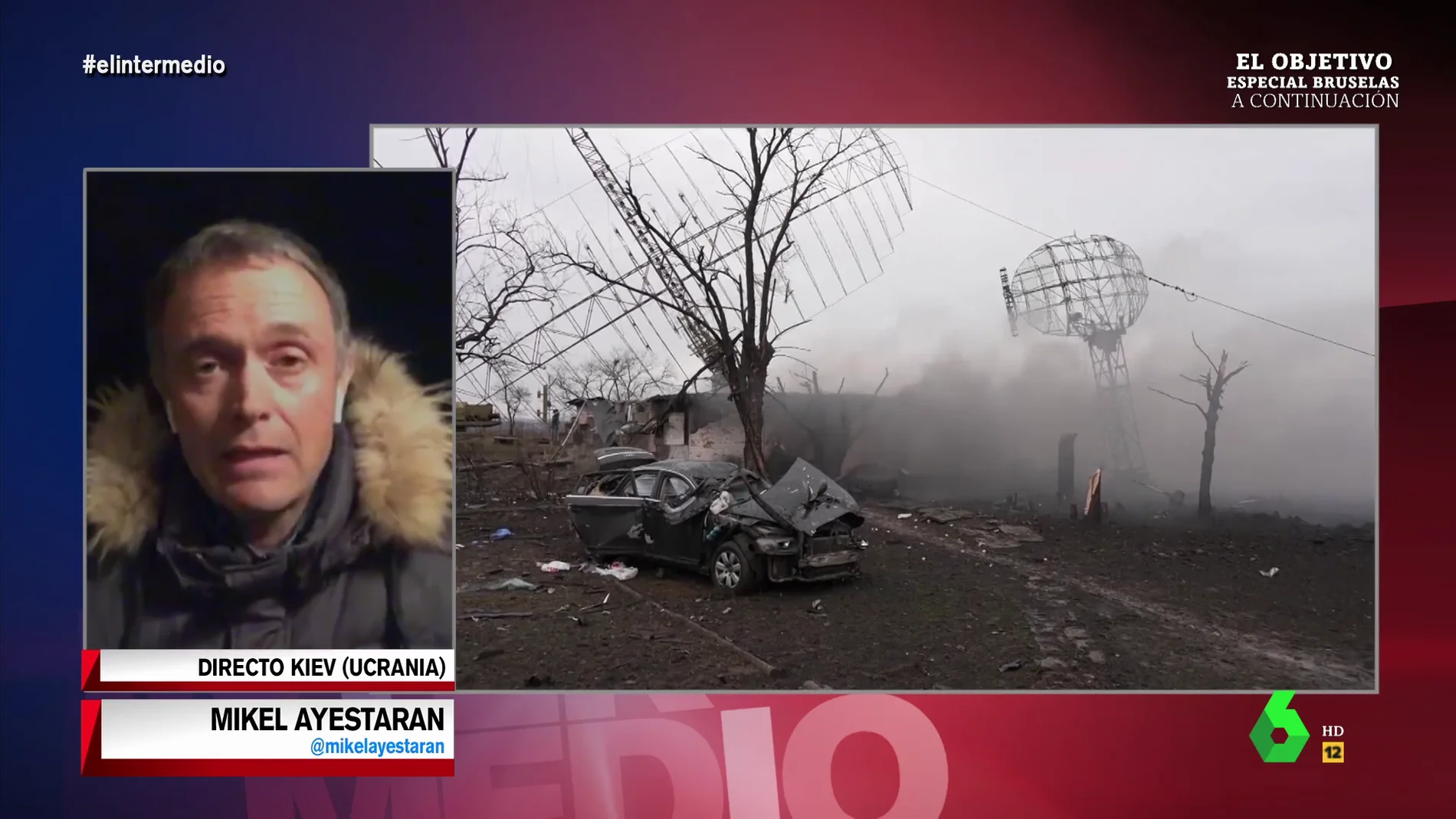 El balance de Mikel Ayestaran tras un mes de guerra en Ucrania