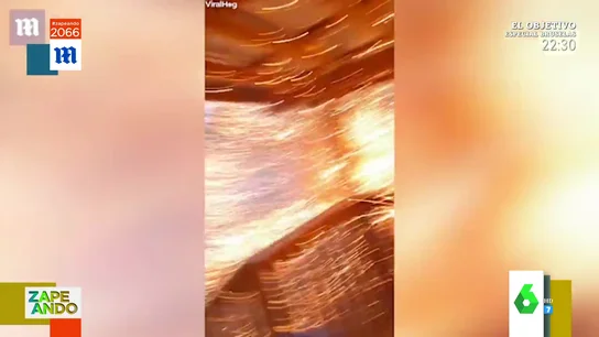 Una mujer sale ilesa después de que cayera un rayo delante suya: "Se libró por centímetros" Una mujer sale ilesa después de que cayera un rayo delante suya: "Se libró por centímetros"