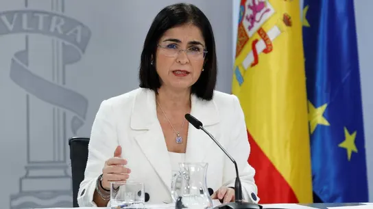 La ministra de Sanidad, Carolina Darias, anunció la nueva medida La ministra de Sanidad, Carolina Darias, anunció la nueva medida