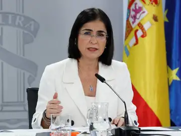 La ministra de Sanidad, Carolina Darias, anunció la nueva medida