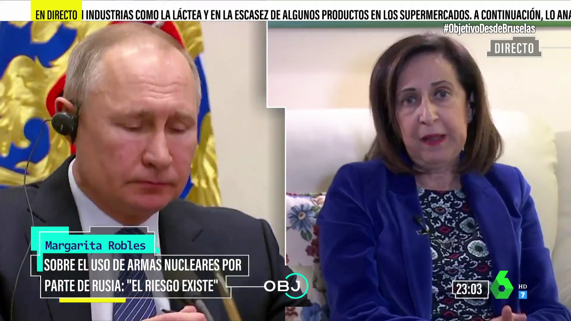 Margarita Robles Armas nucleares