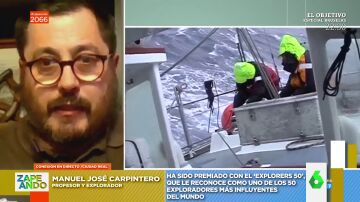 El explorador José Manuel Carpintero desvela cómo logra financiar las expediciones de sus viajes