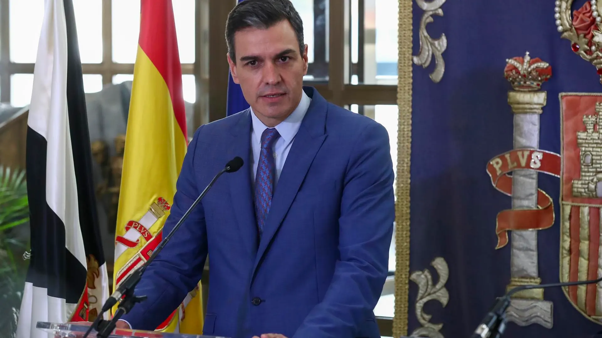 El presidente del Gobierno, Pedro Sánchez