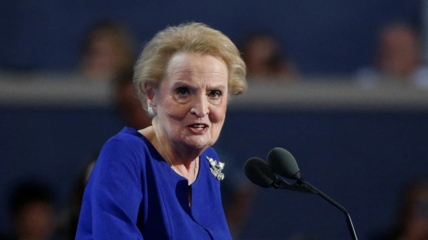 Madeleine Albright, en una imagen de archivo Madeleine Albright, en una imagen de archivo