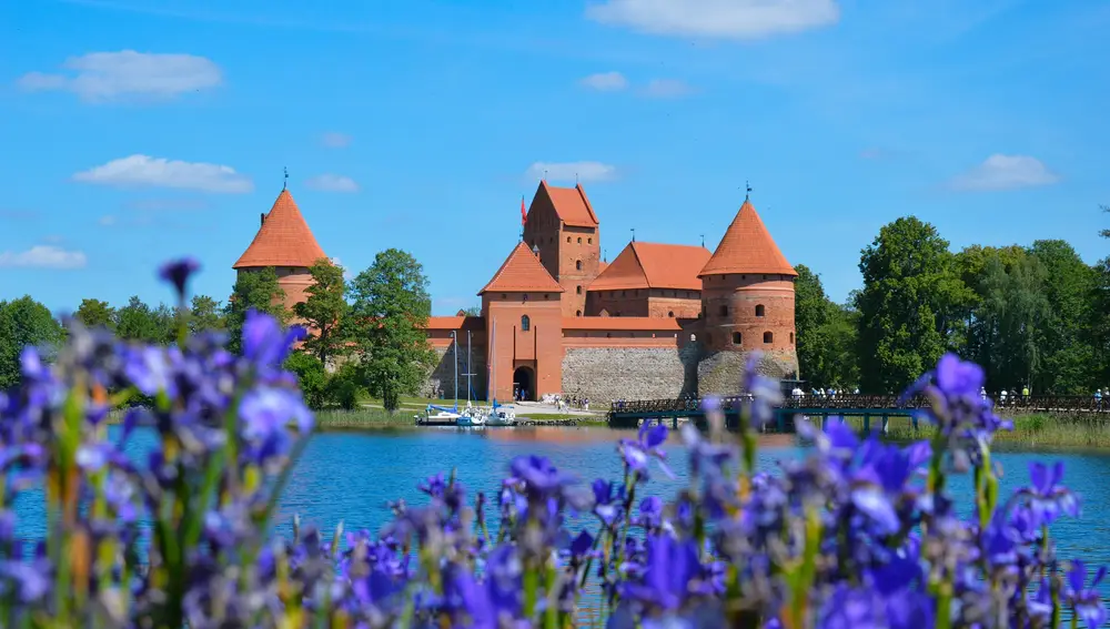 Castillo de Trakai. Lituania