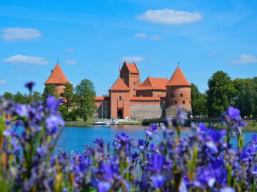 Castillo de Trakai. Lituania
