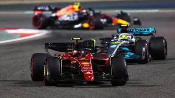 El Ferrari de Carlos Sainz, por delante de Red Bull y Mercedes