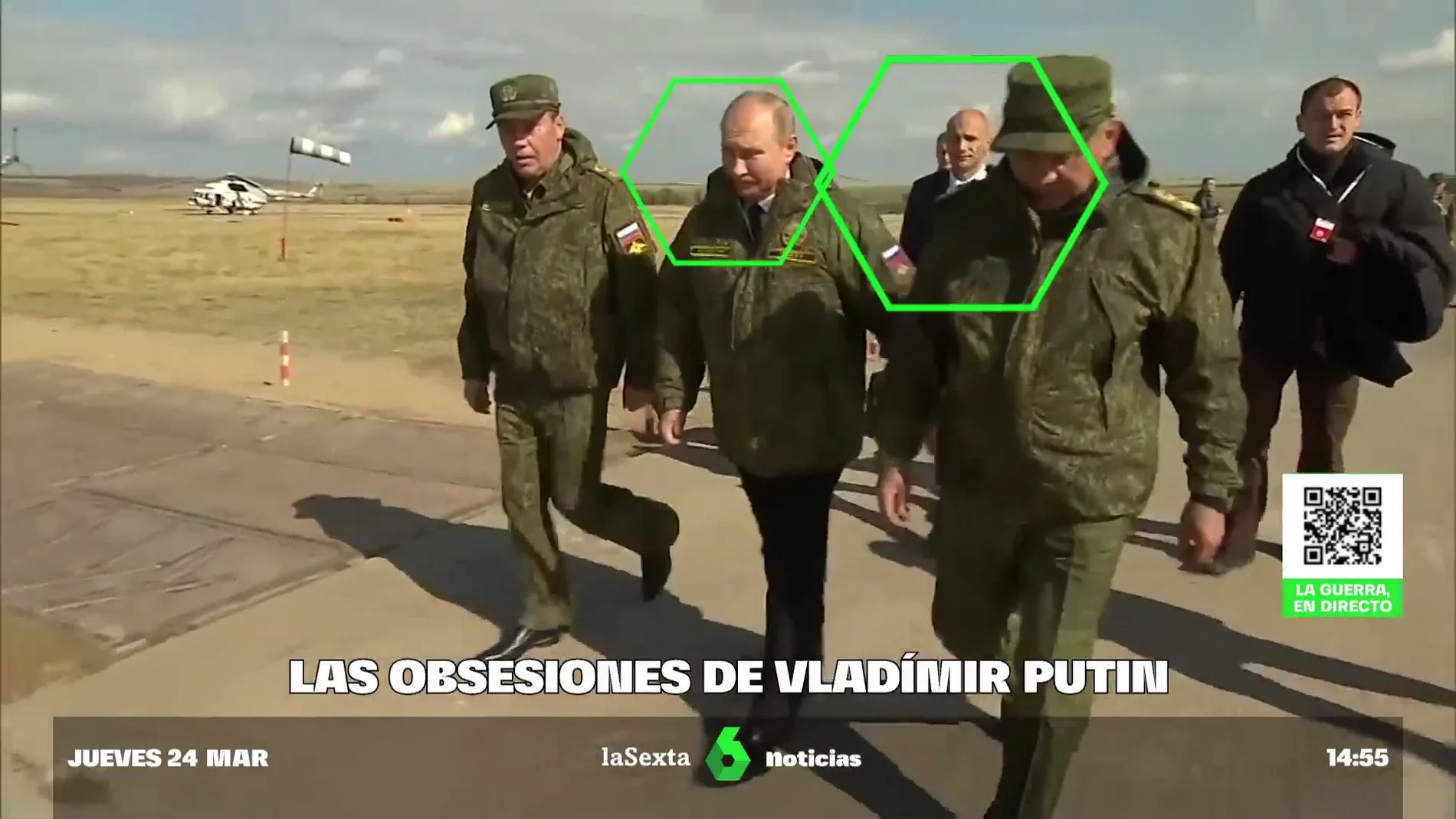 El 'ejército' de Putin: estas son las estrictas medidas de seguridad con las que se protege el presidente de Rusia