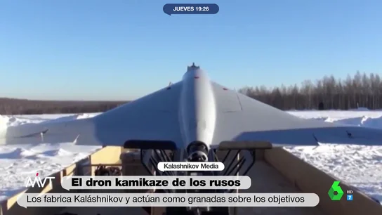 Así funcionan los drones rusos: a una velocidad máxima de 130 km/h y con una carga de tres kilos de explosivo Así funcionan los drones rusos: a una velocidad máxima de 130 km/h y con una carga de tres kilos de explosivo