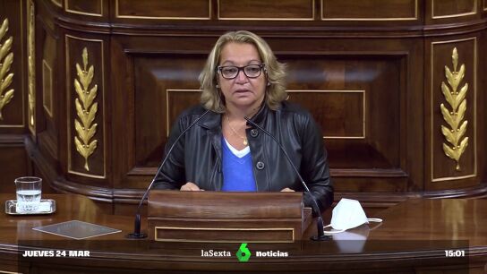 La diputada Meri Pita anuncia que deja el grupo de Unidas Podemos en el Congreso y se unir&aacute; al Mixto