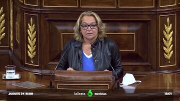 La diputada Meri Pita anuncia que deja el grupo de Unidas Podemos en el Congreso y se unirá al Mixto