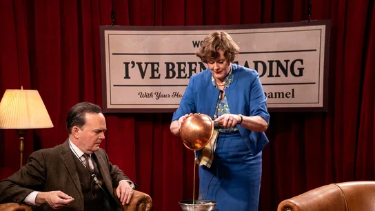 Sarah Lancashire y Jefferson Mays en 'Julia'. Sarah Lancashire y Jefferson Mays en 'Julia'.