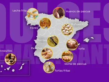 Dulces típicos de Semana Santa Dulces típicos de Semana Santa