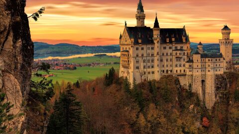 Castillo de Neuschweinstein. Alemania