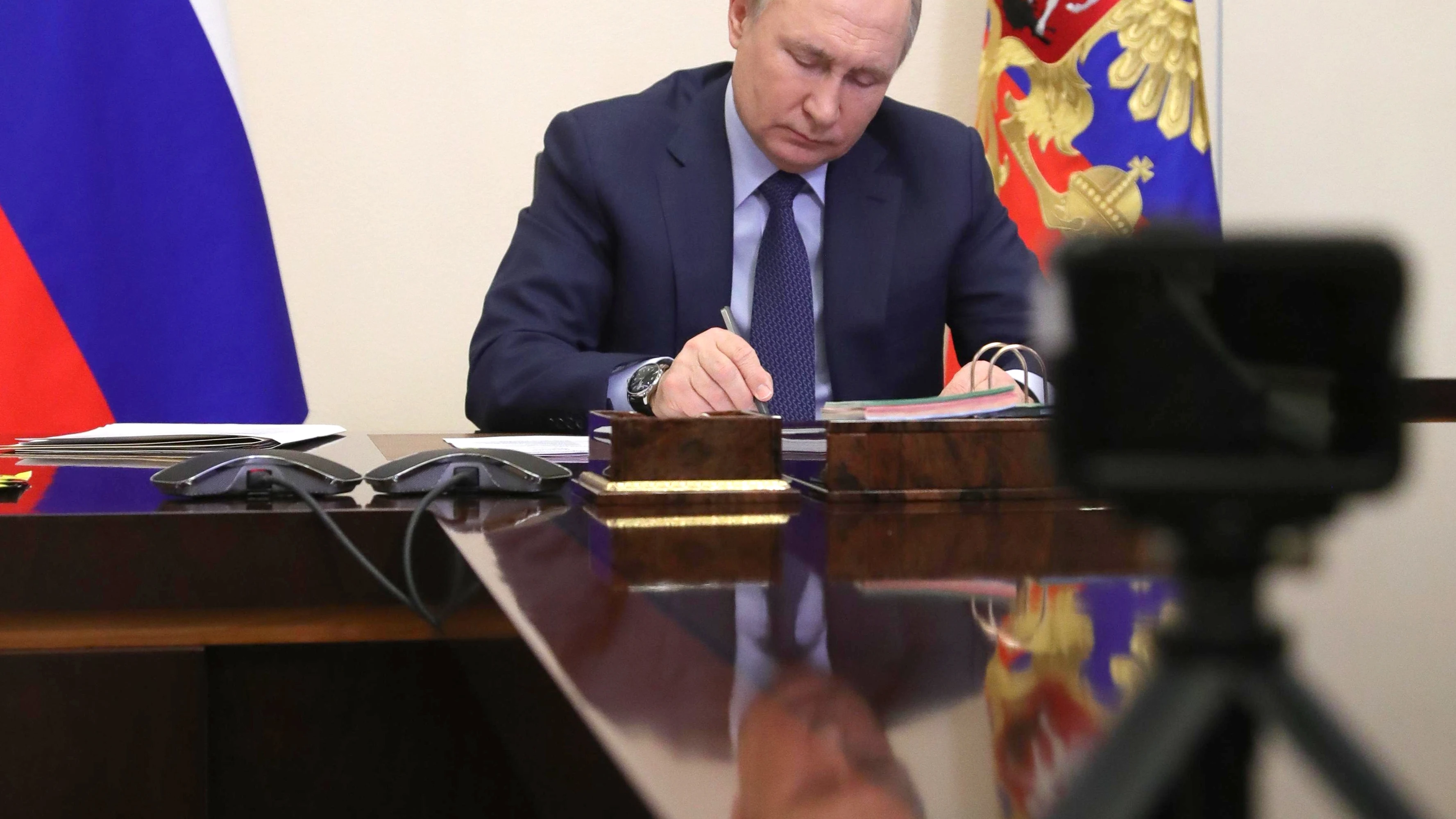 El presidente de Rusia, Vladímir Putin. El presidente de Rusia, Vladímir Putin.