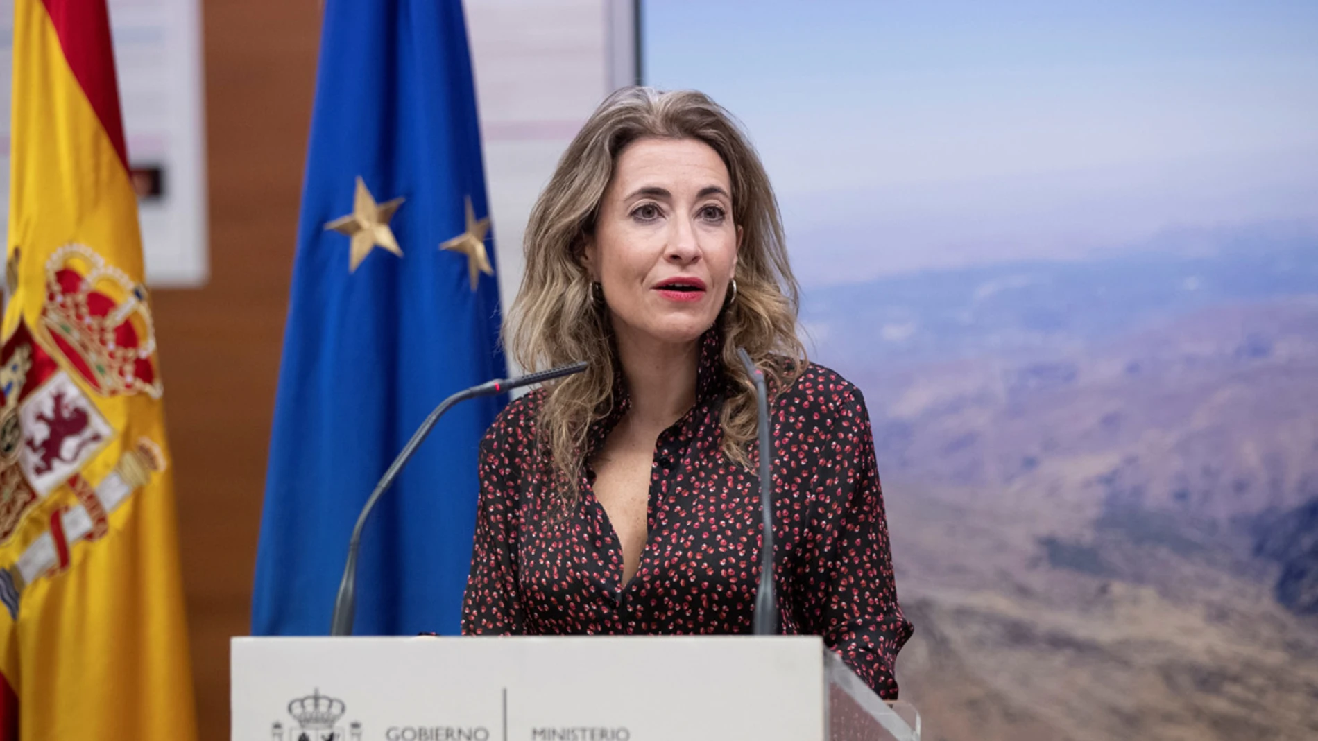 Raquel Sánchez, ministra de Transportes