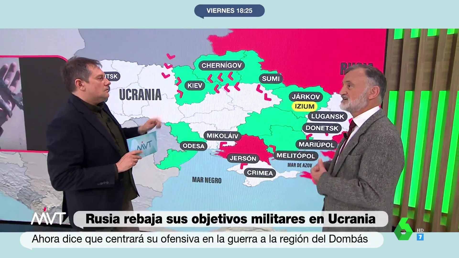 El almirante Juan Rodríguez Garat explica los motivos por los que cree que Putin no piensa usar armas químicas o biológicas