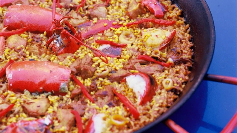 Imagen de archivo de una paella valenciana