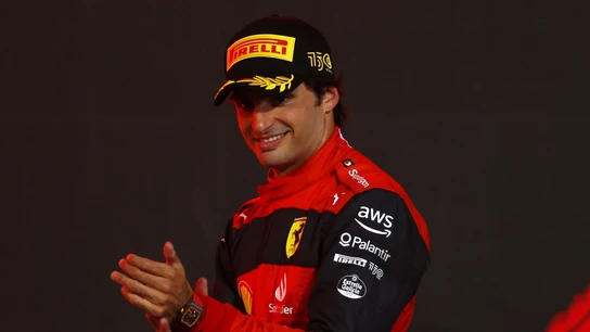 Carlos Sainz, con Ferrari Carlos Sainz, con Ferrari