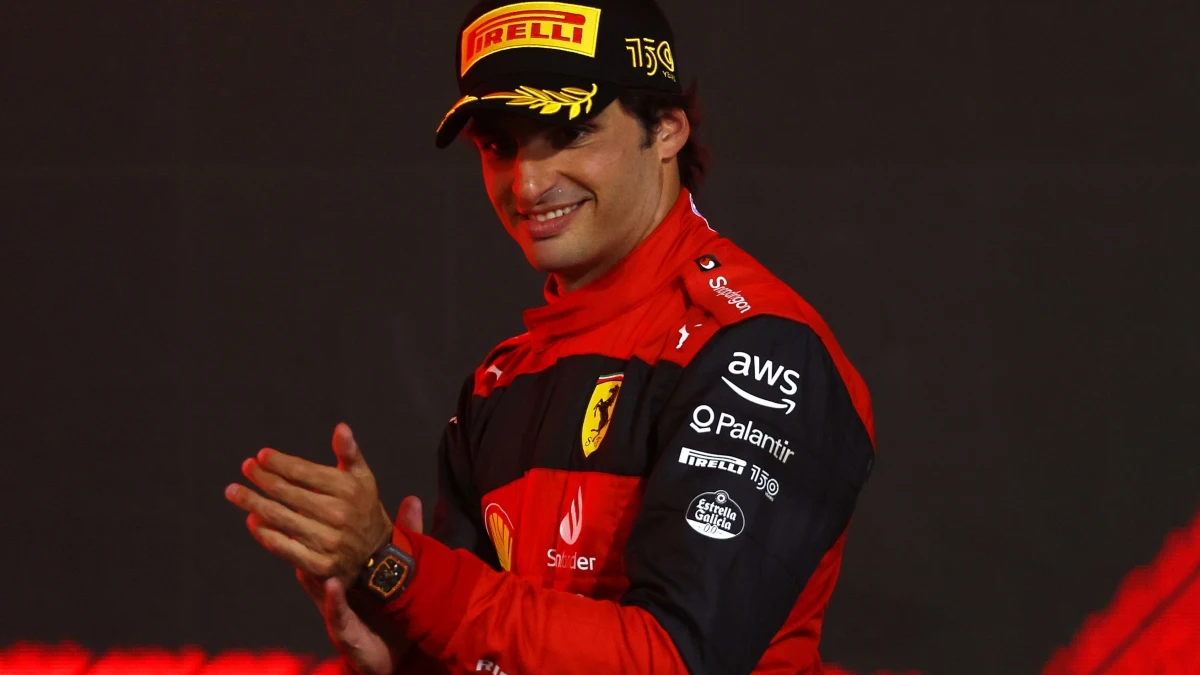 Carlos Sainz, con Ferrari