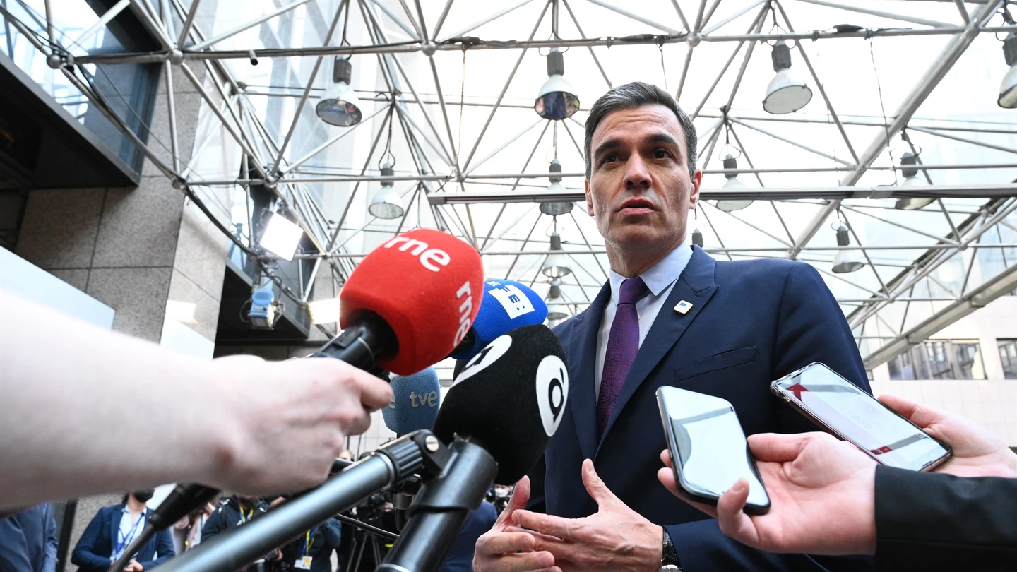 El presidente del Gobierno, Pedro Sánchez, a su llegada a Bruselas. El presidente del Gobierno, Pedro Sánchez, a su llegada a Bruselas.