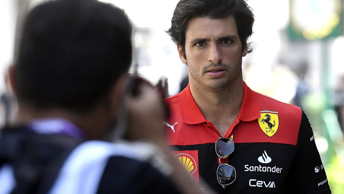 Carlos Sainz, piloto de Ferrari